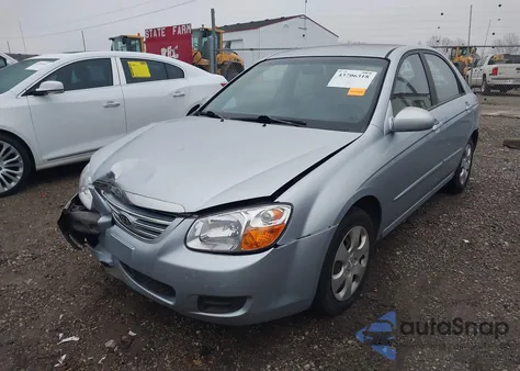 2007 Kia Spectra Ex z USA, uszkodzony, nr VIN KNAFE121X75466455